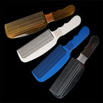 White Hair Styling Comb, PC Material, Lightweight Design for Easy Handling and Precise Hair Modeling
