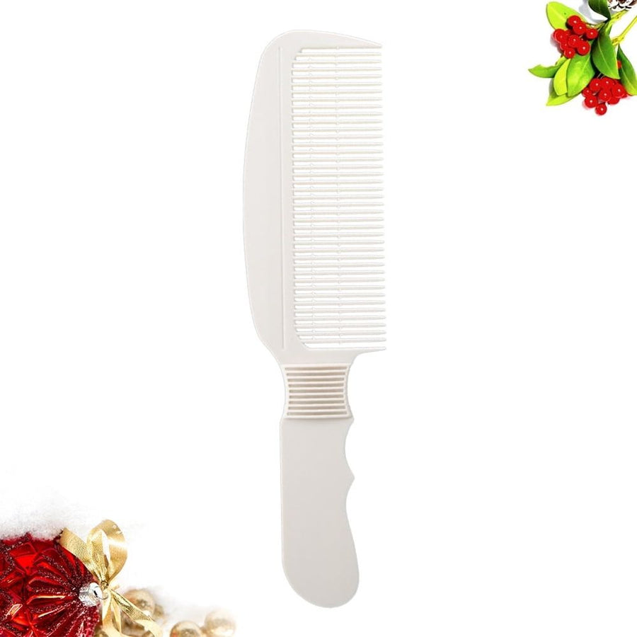 White Hair Styling Comb, PC Material, Lightweight Design for Easy Handling and Precise Hair Modeling