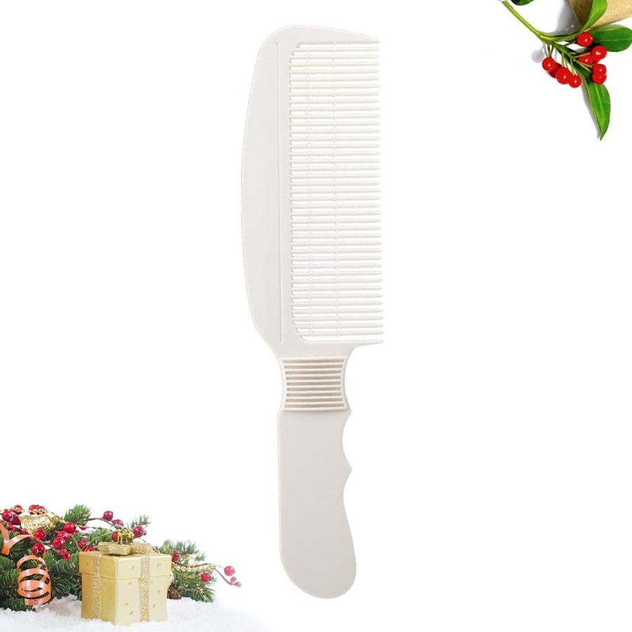 White Hair Styling Comb, PC Material, Lightweight Design for Easy Handling and Precise Hair Modeling