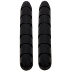 Adhesive Cable Clips Black Silicone Cord Keeper for Decor USB Cord Organizer 2Pcs