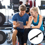 Black Pull Bar for Strength Training Durable Muscle Tension Bar for Home Gym Use