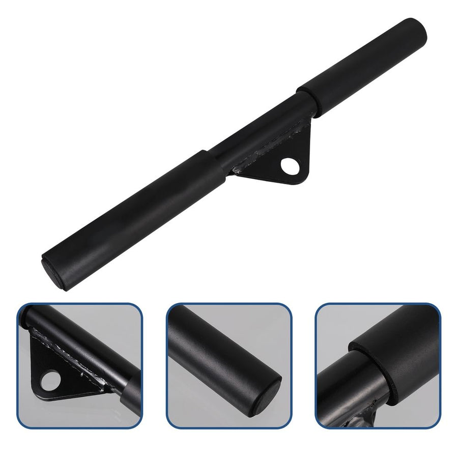 Black Pull Bar for Strength Training Durable Muscle Tension Bar for Home Gym Use