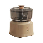 Electric Garlic Chopper, Mini Portable Veggie Choppers, Garlic Grinder Masher Onion Chopper, Blender to Vegetable, Wireless Food Processor for Ginger, Chili, Fruit, Meat, etc