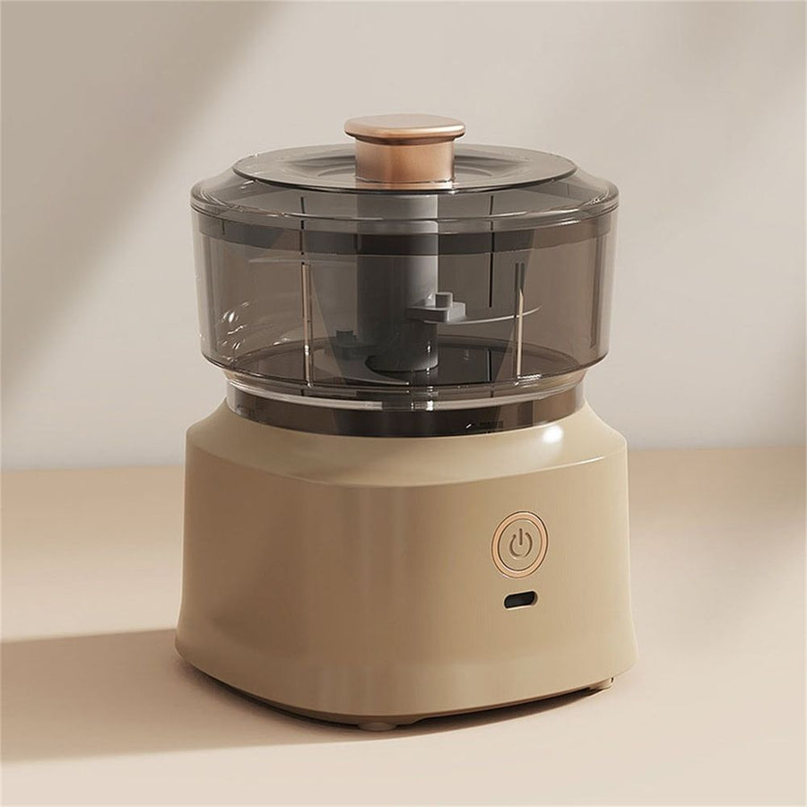 Electric Garlic Chopper, Mini Portable Veggie Choppers, Garlic Grinder Masher Onion Chopper, Blender to Vegetable, Wireless Food Processor for Ginger, Chili, Fruit, Meat, etc