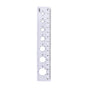 Flexible Ruler, Rulers Scale Bendable Flexible Rubber Rulers Transparent Shatterproof Straight Plastic Ruler Classroom Or Rulers Measuring Precise Drafting for Draw