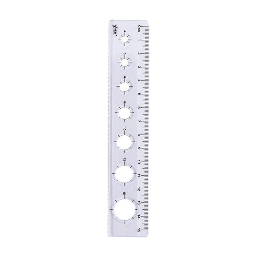 Flexible Ruler, Rulers Scale Bendable Flexible Rubber Rulers Transparent Shatterproof Straight Plastic Ruler Classroom Or Rulers Measuring Precise Drafting for Draw