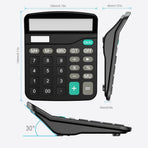 Desktop Financial Office Computer Basic Office Functions Electronic Calculator,Currency Tools | General Purpose | Large Display | Ideal for Home, Office & Everyday Math