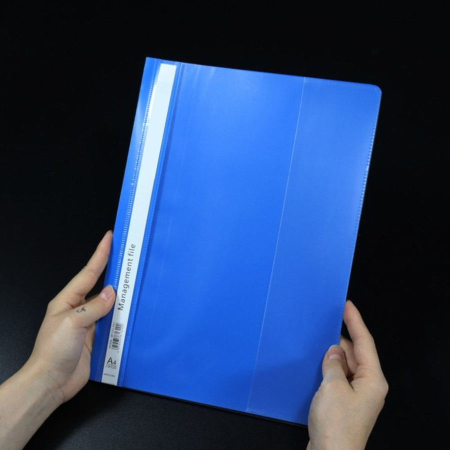 Fashion Style Folder Loose Folder Business Folder Stationery Report Folder for Letter Size Paper, Resume & Document, Clear Front Report Covers Binder Bulk for Office Business