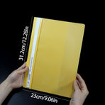 Fashion Style Folder Loose Folder Business Folder Stationery Report Folder for Letter Size Paper, Resume & Document, Clear Front Report Covers Binder Bulk for Office Business