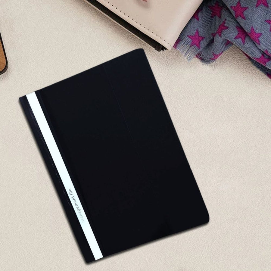 Fashion Style Folder Loose Folder Business Folder Stationery Report Folder for Letter Size Paper, Resume & Document, Clear Front Report Covers Binder Bulk for Office Business