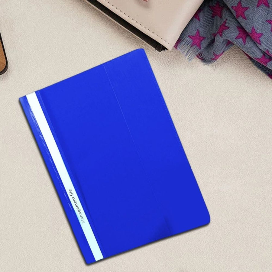 Fashion Style Folder Loose Folder Business Folder Stationery Report Folder for Letter Size Paper, Resume & Document, Clear Front Report Covers Binder Bulk for Office Business