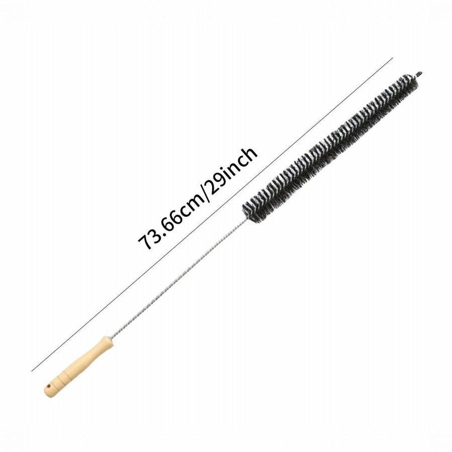 Dryer Cleaner Vent Brush - 75cm Long Flexible Dryer Vent Cleaner & Refrigerator Condenser Coil Brush Long Flexible Refrigerator Coil Cleaning Brush (29.53 Inch) \ufeff
