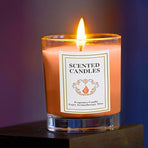Sicilian Lemon Scented Candle in Large Jar - 110+ Hour Burn Time, Single Wick Soy Wax Candle for Home, Office, Gifts - Fresh Citrus Aromatherapy