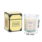 Sicilian Lemon Scented Candle in Large Jar - 110+ Hour Burn Time, Single Wick Soy Wax Candle for Home, Office, Gifts - Fresh Citrus Aromatherapy