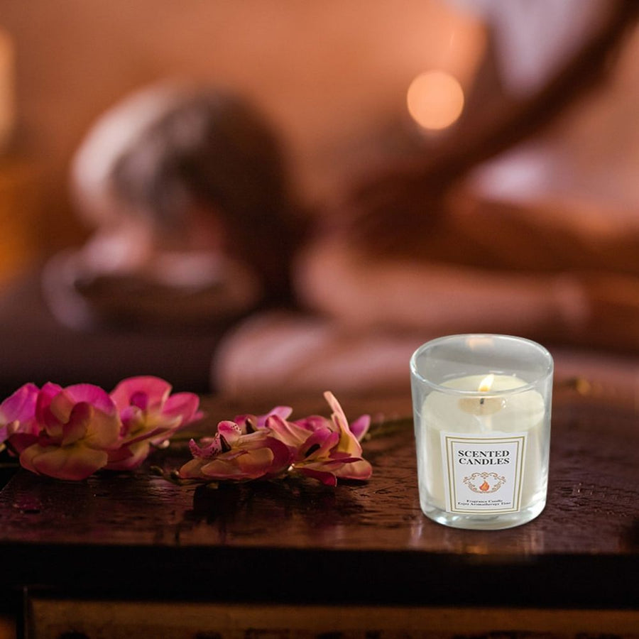 Sicilian Lemon Scented Candle in Large Jar - 110+ Hour Burn Time, Single Wick Soy Wax Candle for Home, Office, Gifts - Fresh Citrus Aromatherapy