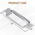 Butter & Cheese Slicer,Stainless Steel Multipurpose Food Cutter for Block butter,Butter Slicer Cut Into 1/4 Inch on Average,Dishwasher Safe