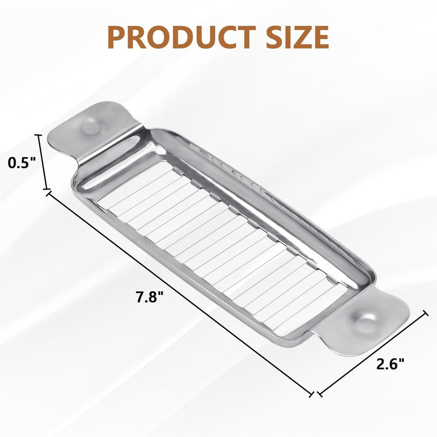 Butter & Cheese Slicer,Stainless Steel Multipurpose Food Cutter for Block butter,Butter Slicer Cut Into 1/4 Inch on Average,Dishwasher Safe