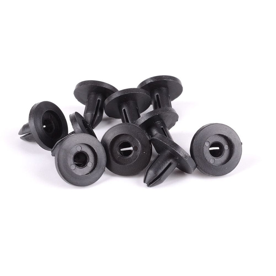 100x Universal Plastic Bumper Fastener Clips for Cars