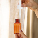 Set of 4 Small Dropper Bottles 35ml Plastic Dispenser Bottles for Perfume and Aromatherapy