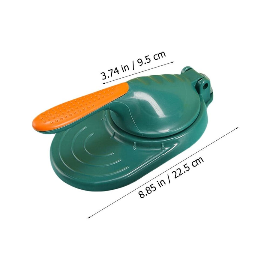 2Pcs Plastic Handheld Dumpling Mold Presser for Families Friends