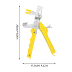 Tile Levelling System Tile Positioning Leveler Yellow 1Pcs