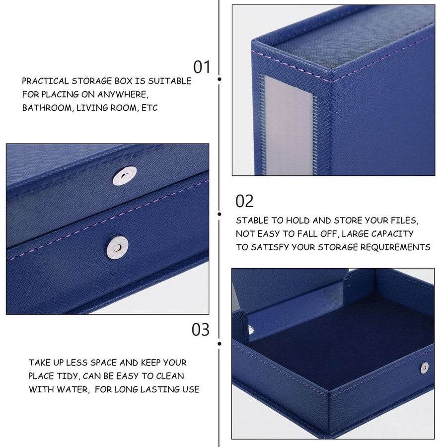 Desktop File Folder Organizer for Office and Home Document Storage and Management