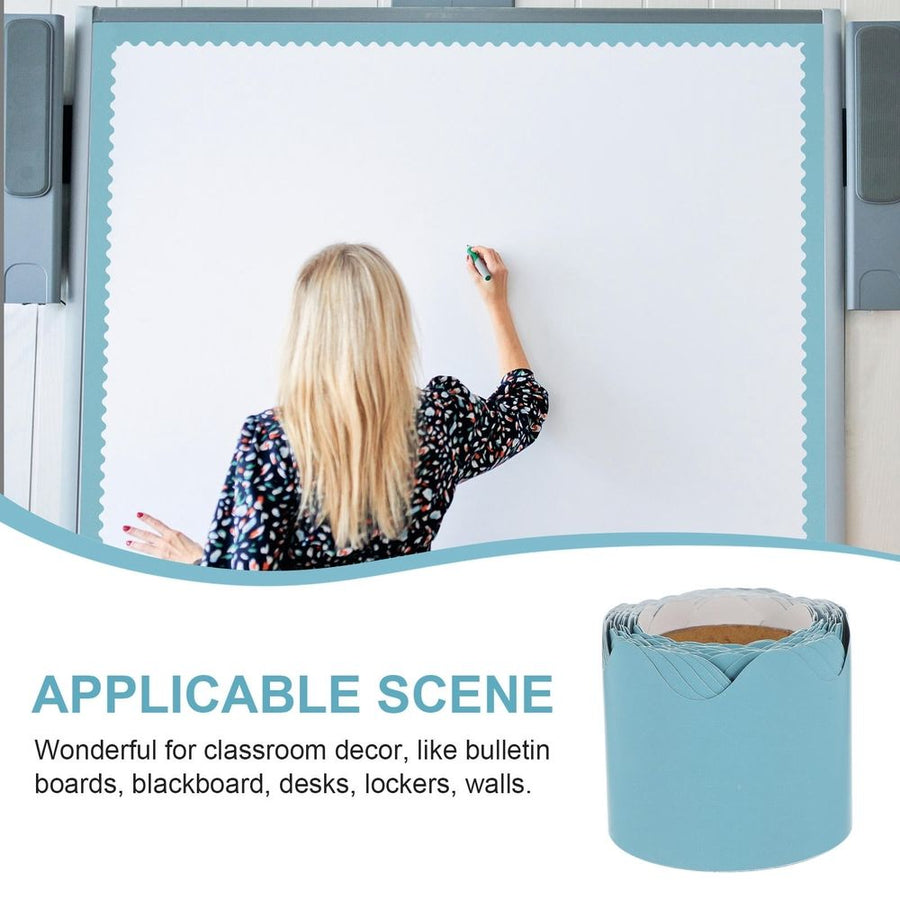 Bulletin Board Border Trim in Paper for School and Office Walls