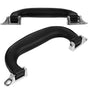 2-Pack Black Luggage Grip Handle Replacement with Foldable Design and Easy Installation for Travel Suitcases