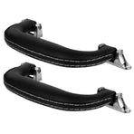 2-Pack Black Luggage Grip Handle Replacement with Foldable Design and Easy Installation for Travel Suitcases