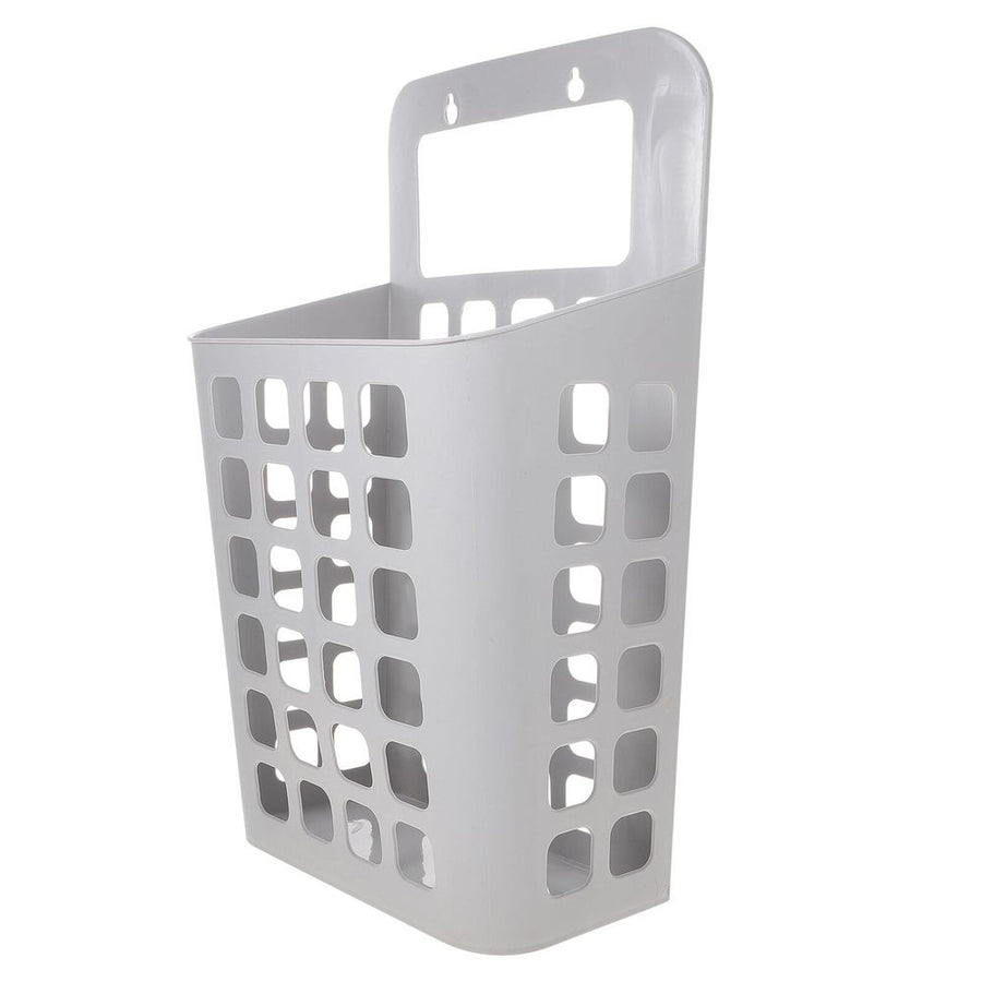 Foldable Pink Laundry Hamper Plastic for Bathroom and Bedroom Use