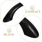 Black Detachable PP Handle for Cookware Ergonomic Design Heat-Resistant Material