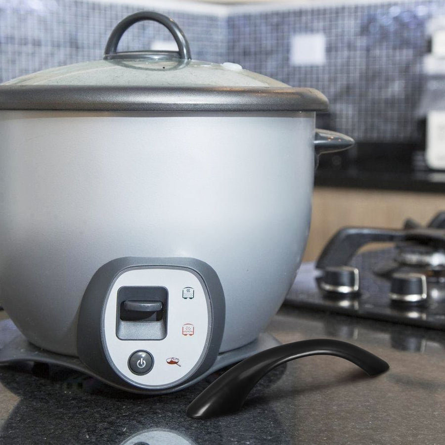 Black Detachable PP Handle for Cookware Ergonomic Design Heat-Resistant Material