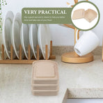 Khaki Sealed Container for Bread and Toast Storage, Perfect for Picnics