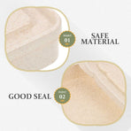 Khaki Sealed Container for Bread and Toast Storage, Perfect for Picnics