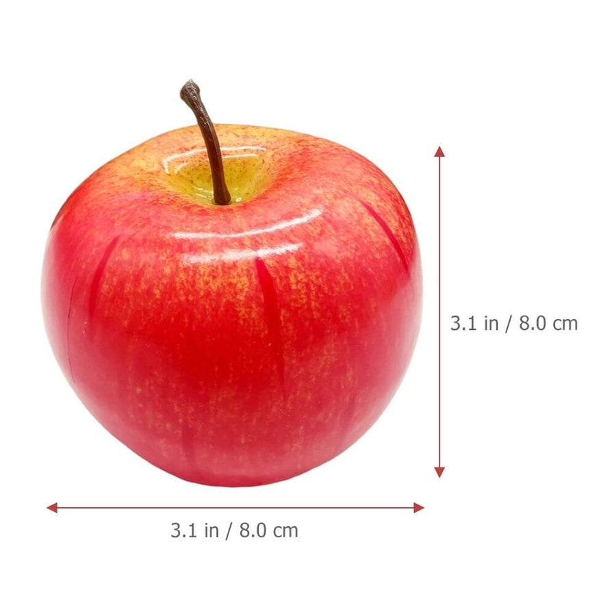 2Pcs Fake Fruit Models Red Foam Artificial Decoration for Home Decoration