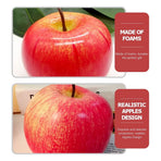 2Pcs Fake Fruit Models Red Foam Artificial Decoration for Home Decoration