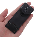 Robust Locking Mechanism Cabinet Door Lock In Black Color With Password Protection For Adults 1Pack