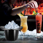 Black Hat Style Ice Bucket for Home Use - Elegant Wine and Beverage Cooler Tub for Parties and Events