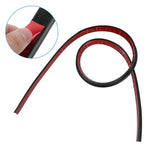 Black Tpe Water Stopper Install Aesthetic Barrier