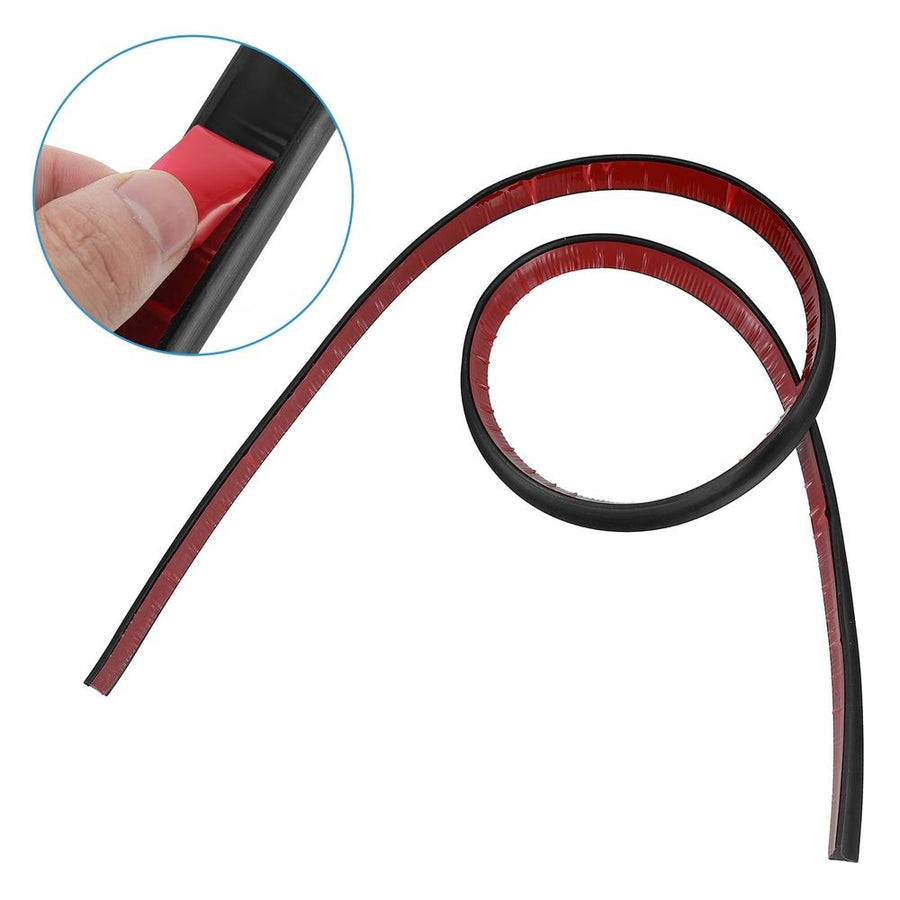 Black Tpe Water Stopper Install Aesthetic Barrier