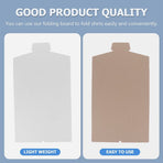 T-Shirt Folding Board White Paperboard for Storage Anti-Wrinkle Organizer 25Pcs