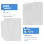 T-Shirt Folding Board White Paperboard for Storage Anti-Wrinkle Organizer 25Pcs