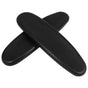 1 Pair Black PU Office Chair Armrest Pads Replacement Cushions Easy to Install for Comfortable Office Seating