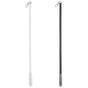2-Pack Curtain Pull Rods with Crack-Resistant for Drapery in Living Room and Bedroom
