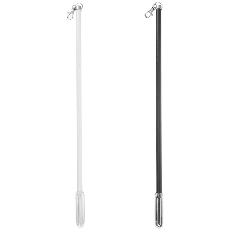 2-Pack Curtain Pull Rods with Crack-Resistant for Drapery in Living Room and Bedroom