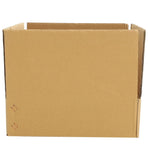 Multi-Use Khaki Corrugated Box for Dishes, Cups, and Wine Storage