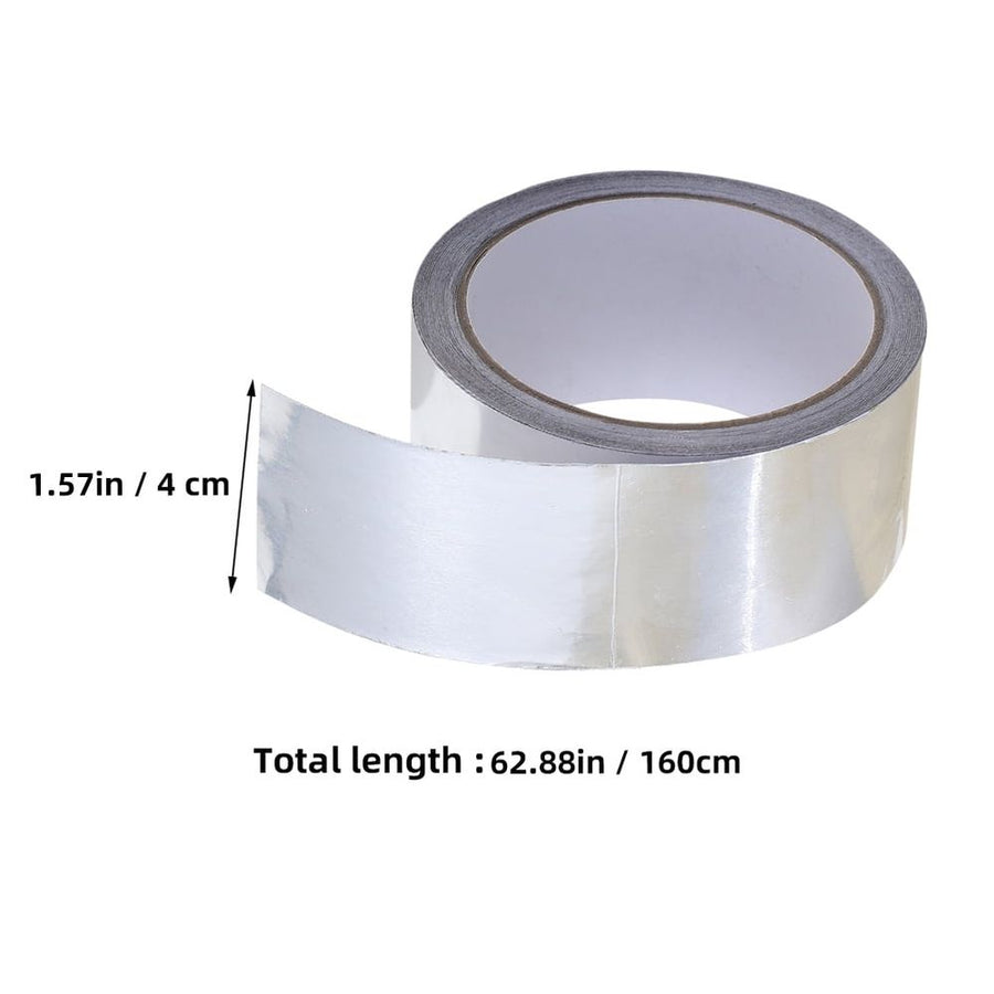 Aluminum Foil Tape with Strong Adhesion, Self-Adhesive Heat Insulation Tape for Home, Office, and Industrial Use