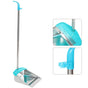 Standing Dustpan Dustpan Silver Thickened Design For Home Cleaning 1Pack