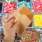 100Pcs Kraft Paper Bread Bags Durable Grease Proof for Homemade Baked Goods