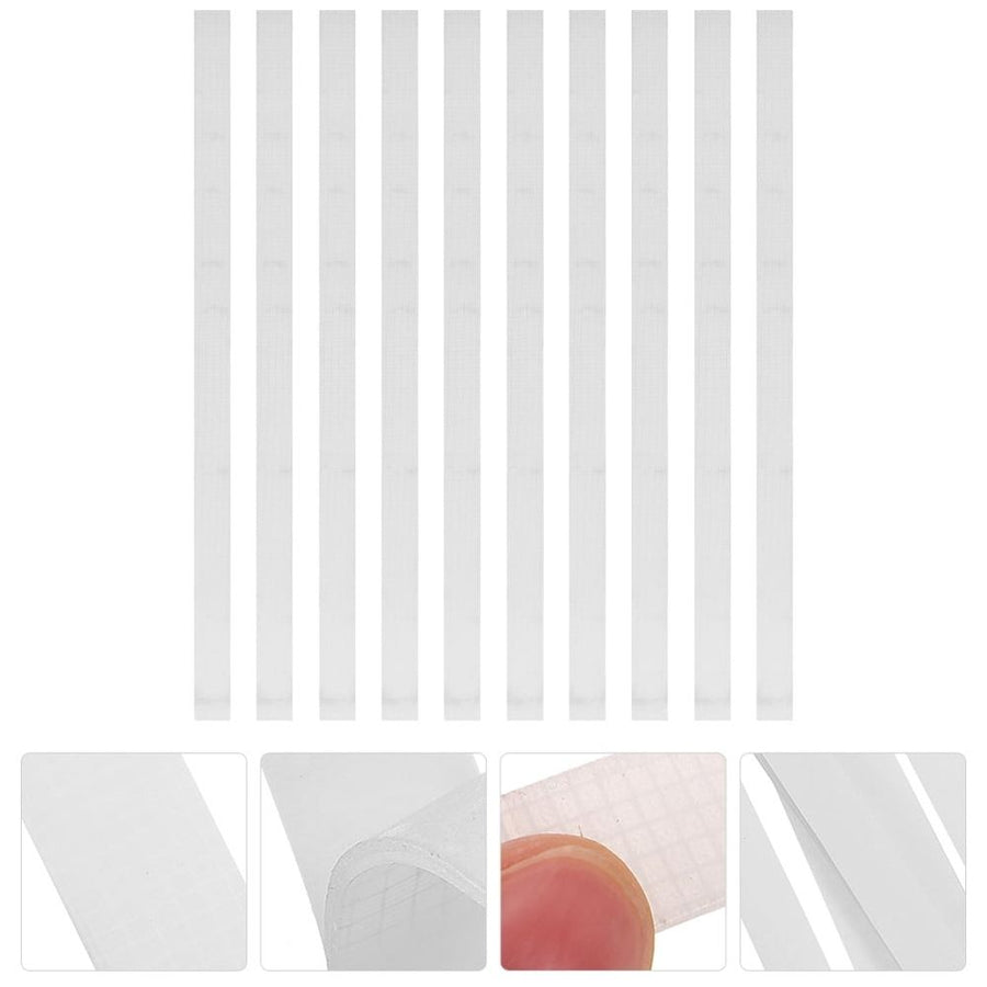 10Pcs Book Binding Glue Strips White Spine Tape for Home Use Strong Material
